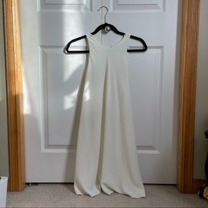 Zara High Neck Open Back Dress NWT XS